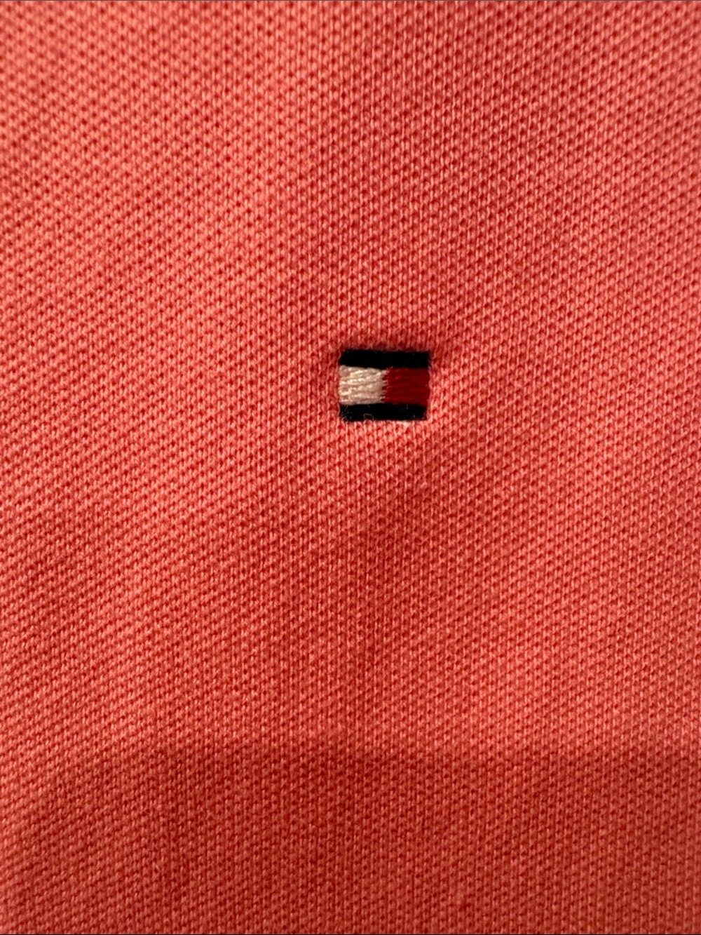 Tommy Hilfiger Women’s Peony Short-Sleeve Polo Shirt Size Medium - Picture 3 of 4